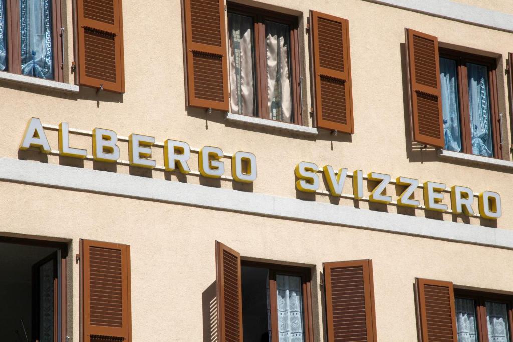 Albergo Ristorante Svizzero Capolago Kültér fotó